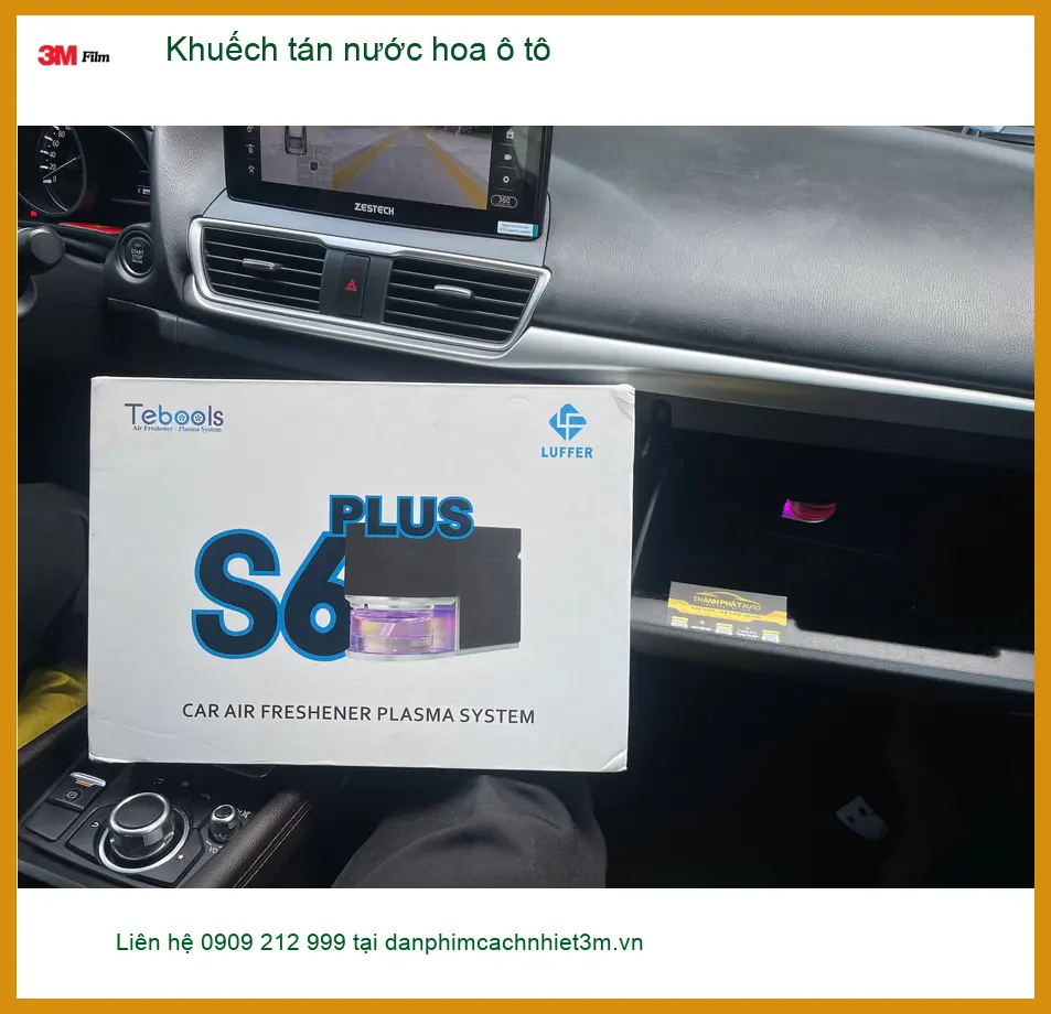 Chị Lan Anh tìm khuếch tán nước hoa ô tô cho Mazda CX-5 ở Cần Giờ để xe luôn thơm ảnh thực tế 3