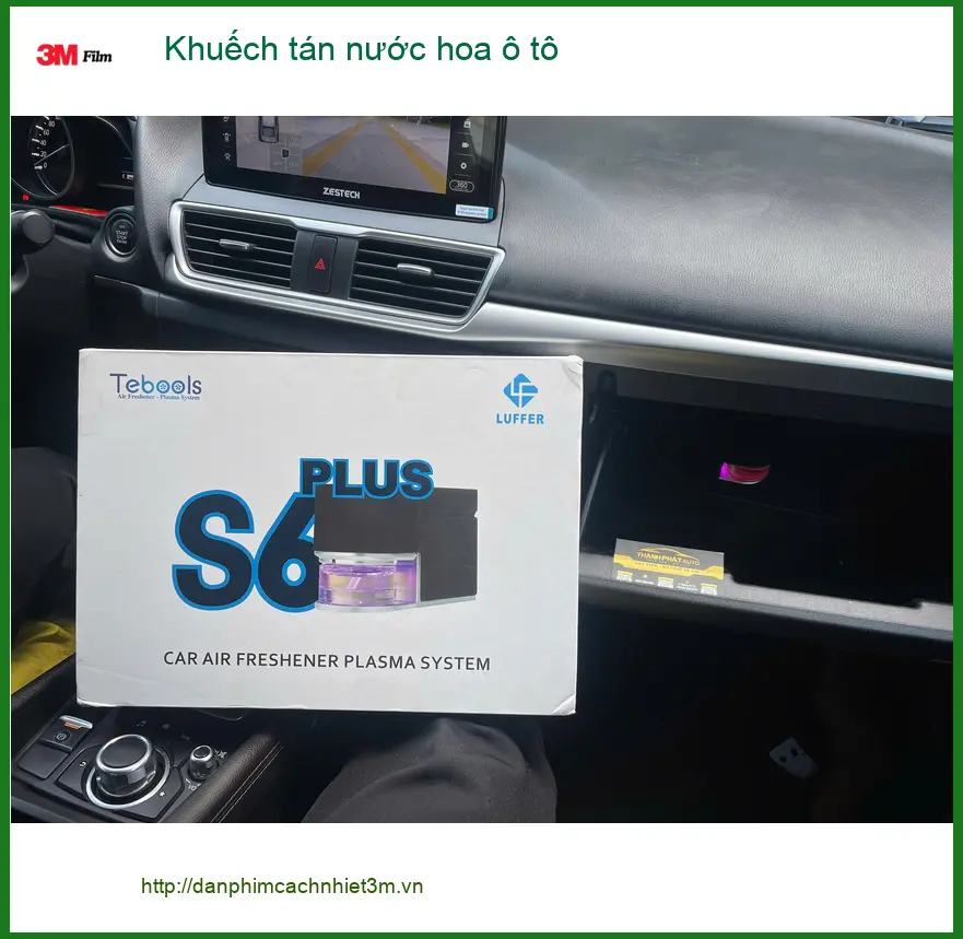 Chị Phương gắn khuếch tán nước hoa ô tô cho Honda HR-V ở Quận Tân Phú ảnh thực tế 2