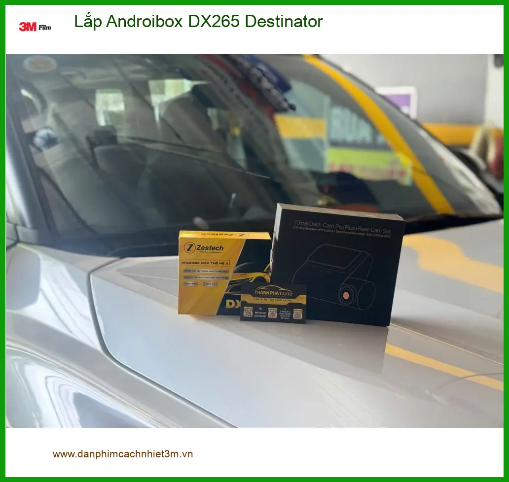 Anh Tùng lắp Androibox DX265 Destinator cho Honda CRV tại Quận 7