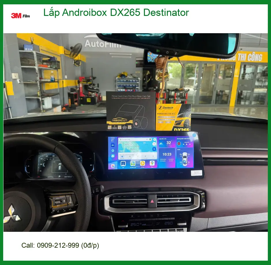 Anh Tùng lắp Androibox DX265 Destinator cho Honda CRV tại Quận 7 ảnh thực tế 2