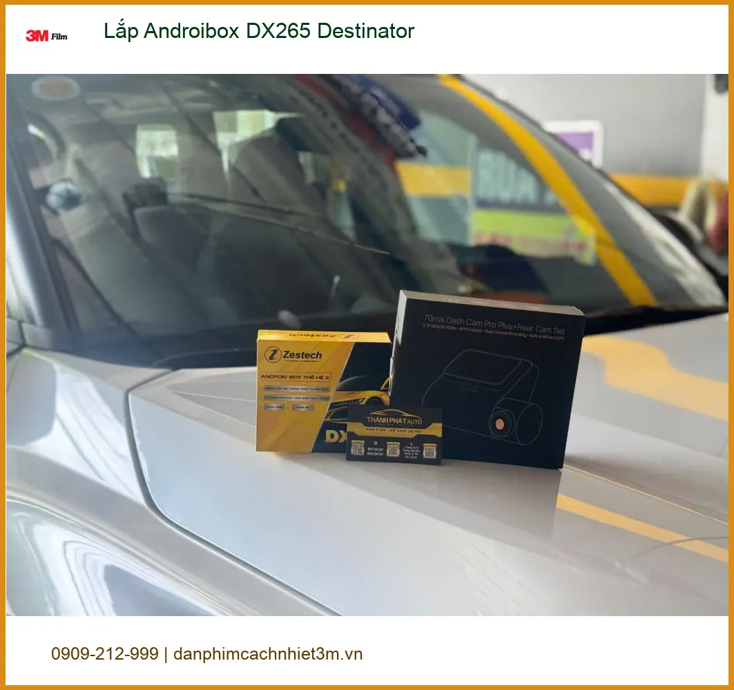 Chị Thảo lắp Androibox DX265 Destinator cho Hyundai Accent tại Quận Phú Nhuận