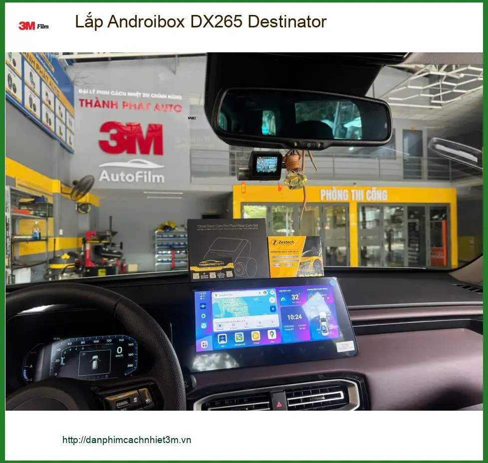 Chị Thảo lắp Androibox DX265 Destinator cho Hyundai Accent tại Quận Phú Nhuận ảnh thực tế 3
