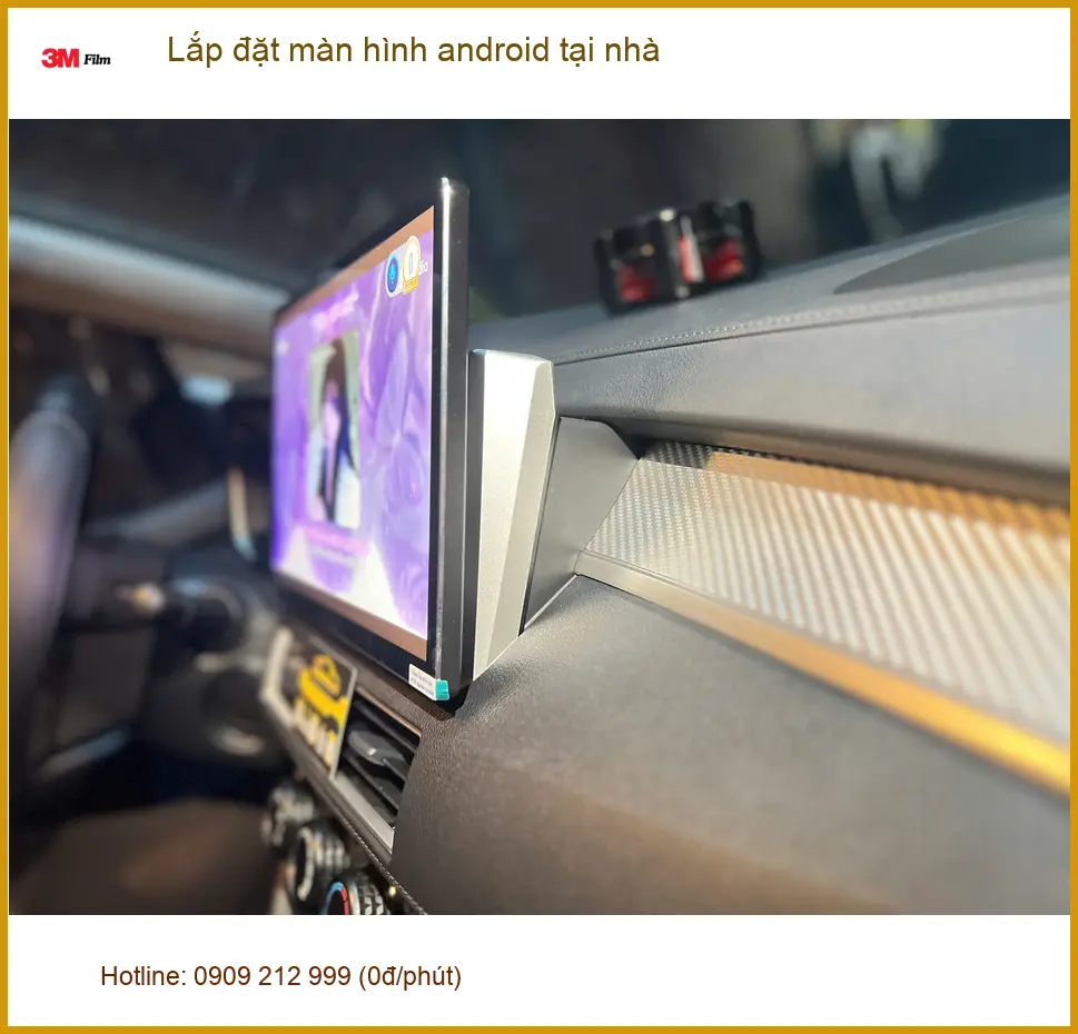 Anh Quang lắp màn hình Android cho Hyundai Accent tận nhà Quận 9 nhanh chóng ảnh thực tế 4
