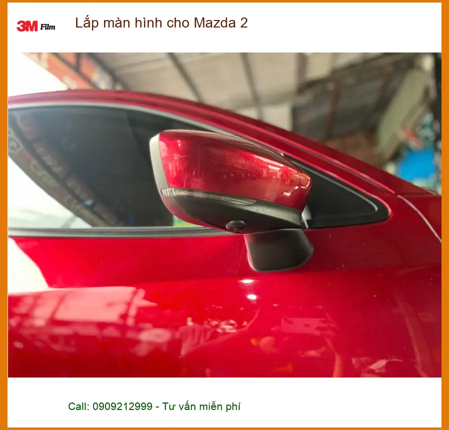 Chị Thu lắp màn hình Android cho Mazda 2 ở Hóc Môn để nâng tầm trải nghiệm lái ảnh thực tế 2