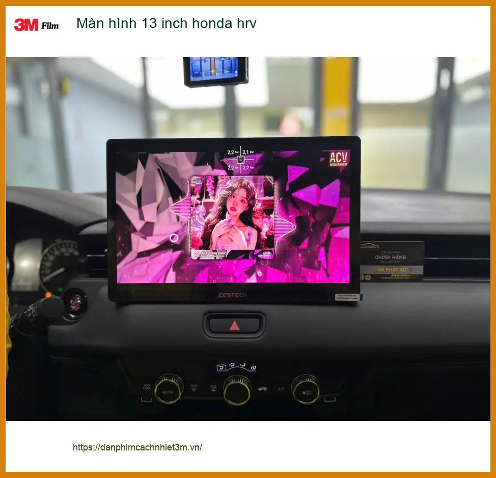 Anh Duy nâng cấp màn hình 13 inch Honda HR-V tại Quận 10 để nâng cấp không gian giải trí ảnh thực tế 2