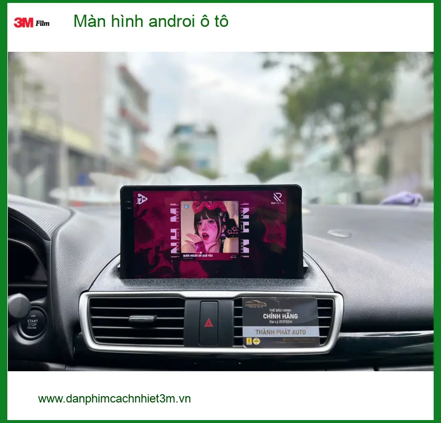 Anh Tấn nâng cấp màn hình Android ô tô cho Honda CR-V tại Quận 11