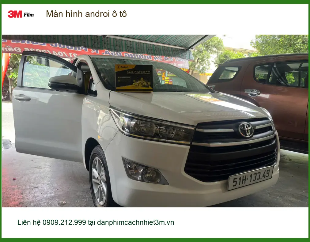 Anh Nam lắp màn hình Android ô tô Honda CRV tại Bình Chánh cho xe gia đình ảnh thực tế 3