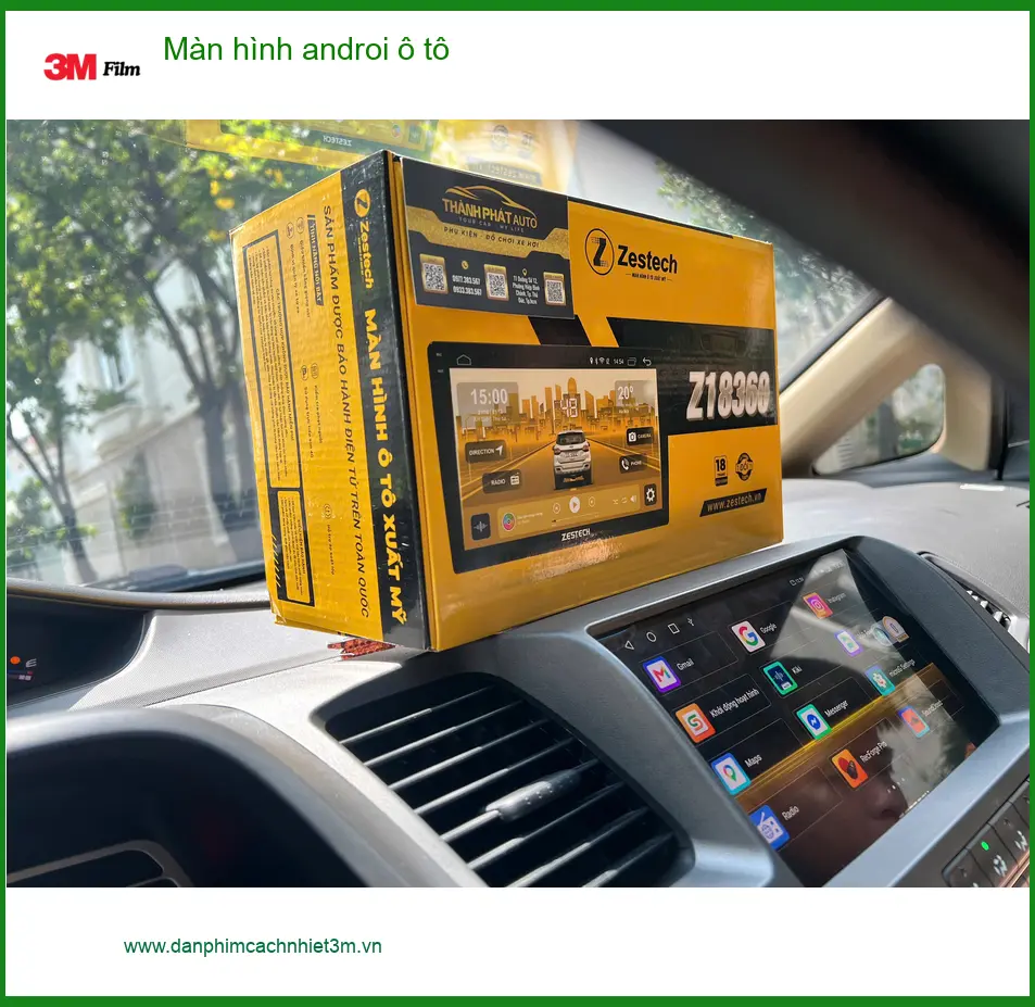 Chị Mai Anh lắp màn hình Android ô tô Hyundai Accent tại Quận 1 uy tín, giá tốt ảnh thực tế 2