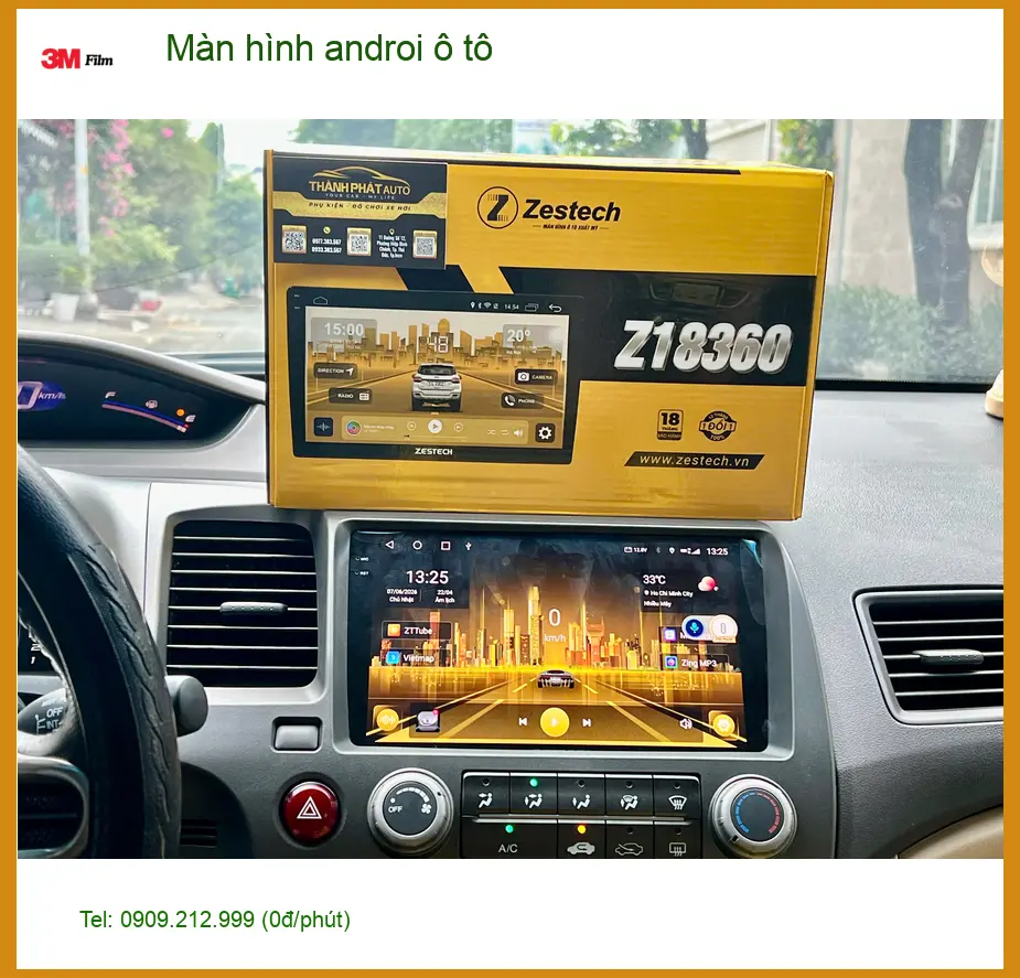 Anh Khang nâng cấp màn hình Android ô tô cho Honda HR-V ở Quận Bình Thạnh ảnh thực tế 3