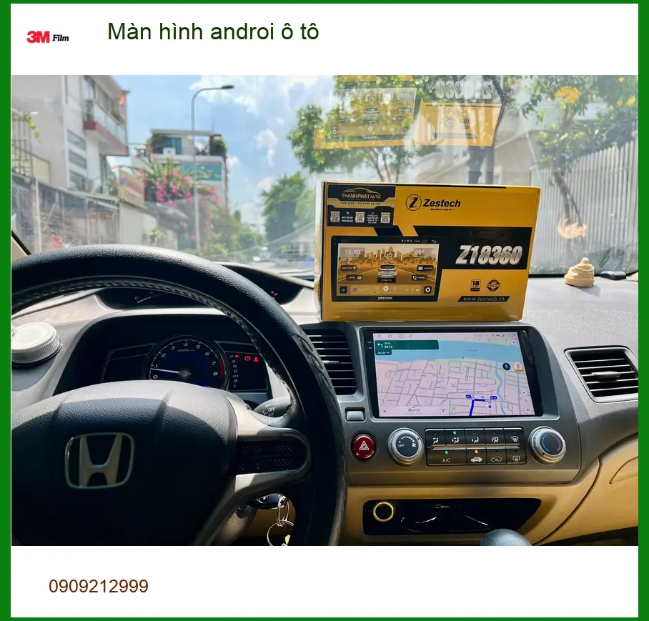 Anh Tấn nâng cấp Màn hình Android ô tô Hyundai Accent tại Hóc Môn