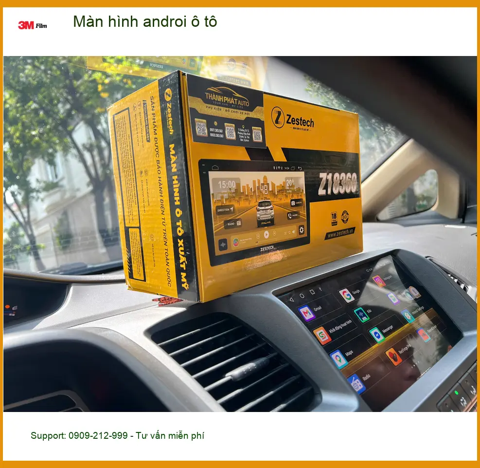 Anh Tấn nâng cấp Màn hình Android ô tô Hyundai Accent tại Hóc Môn ảnh thực tế 2