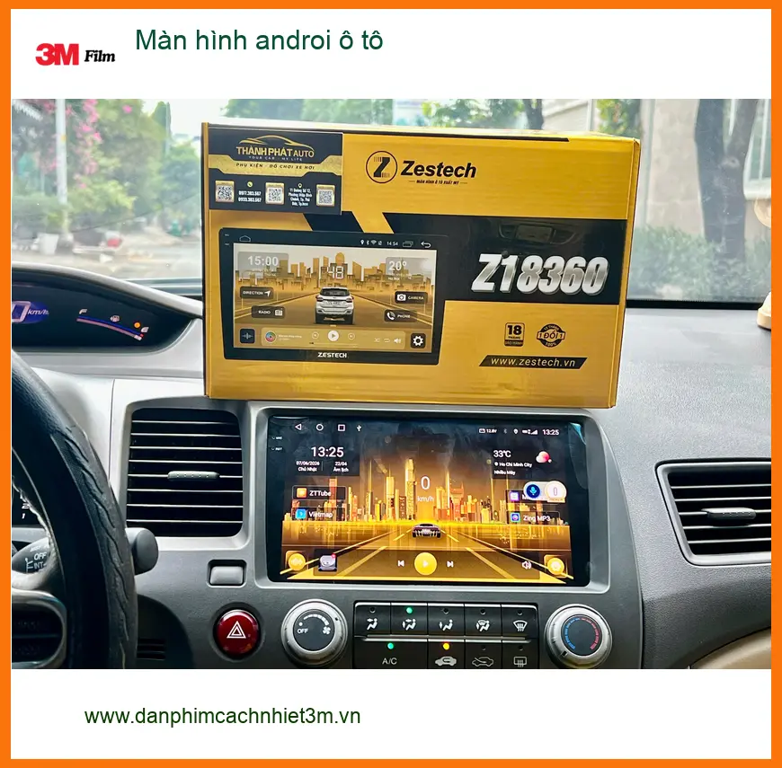Chị Thảo nâng cấp màn hình Android ô tô cho Hyundai Kona ở Quận 7, tiện lợi hơn. ảnh thực tế 2
