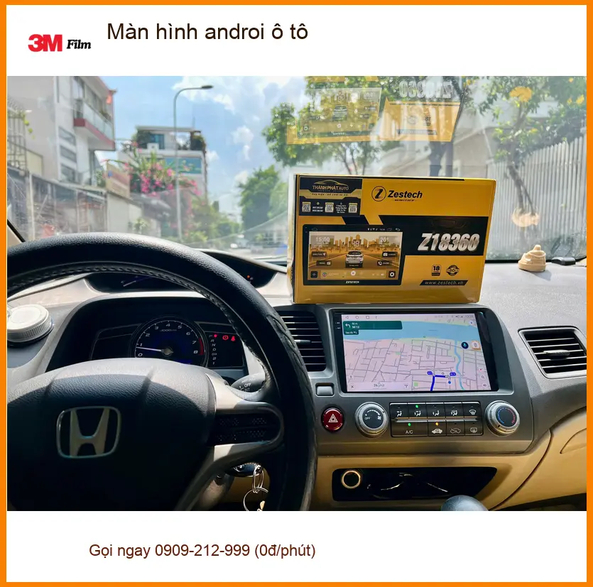 Chị Thảo nâng cấp màn hình Android ô tô cho Hyundai Kona ở Quận 7, tiện lợi hơn. ảnh thực tế 4