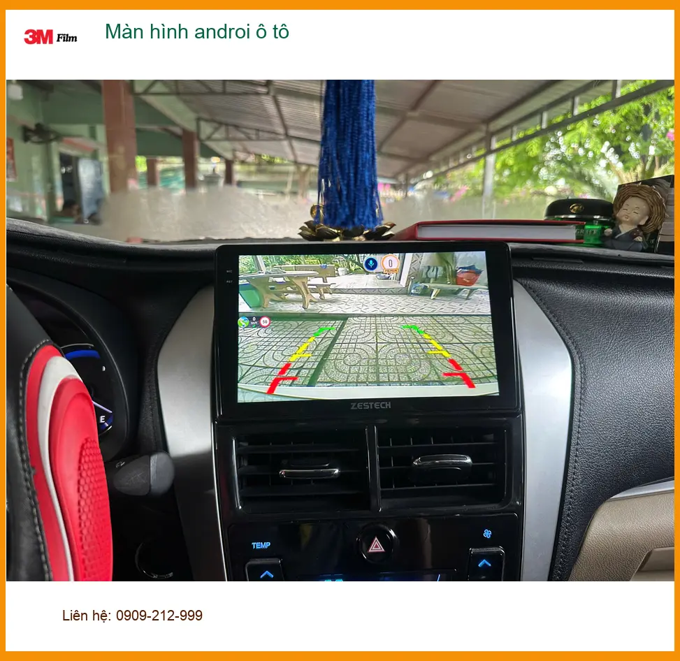 Chị Thảo lắp màn hình Android ô tô Hyundai Creta tại Hóc Môn để tiện ích hơn ảnh thực tế 2