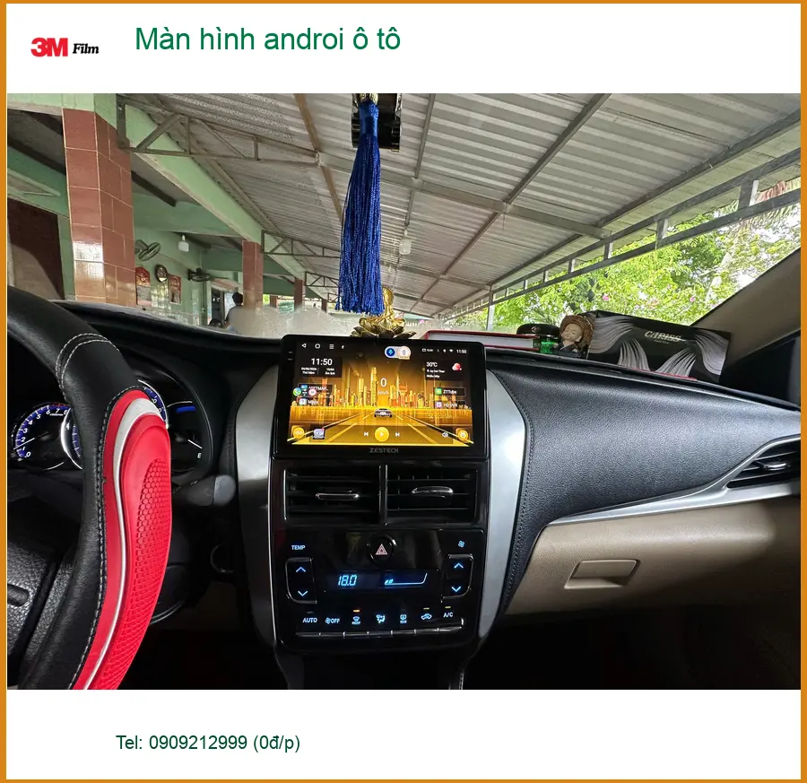 Chị Thảo lắp màn hình Android ô tô Hyundai Creta tại Hóc Môn để tiện ích hơn ảnh thực tế 4