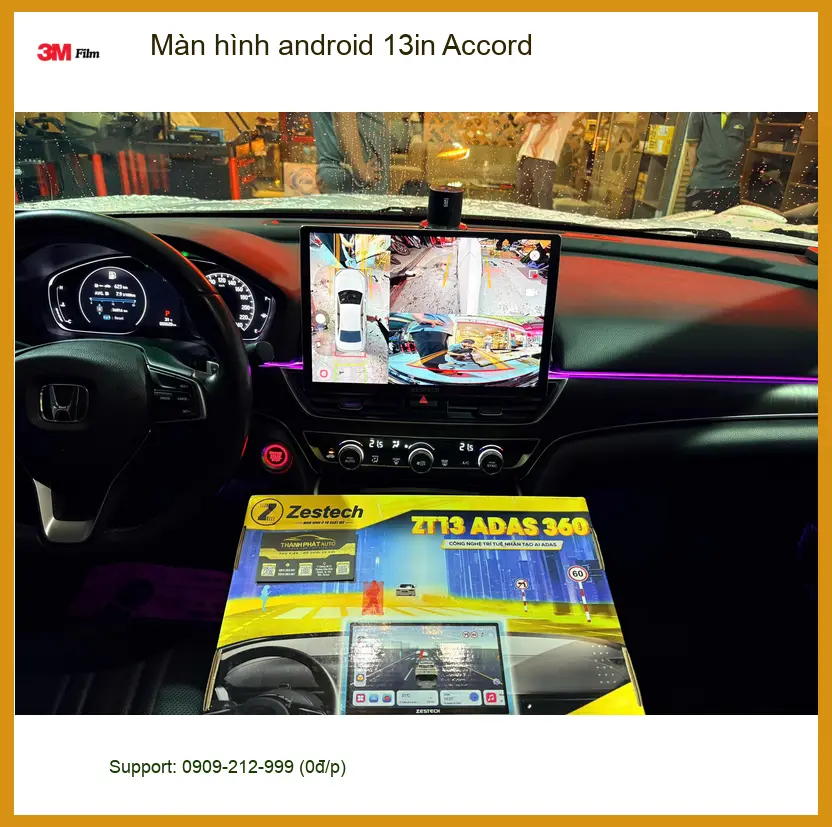 Anh Dũng nâng cấp Màn hình Android 13in cho Accord tại Quận 10