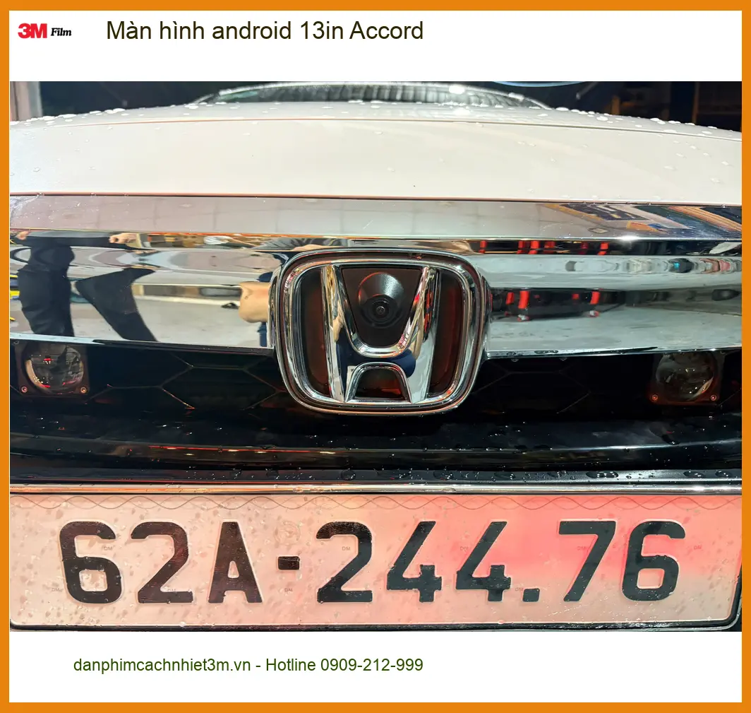 Anh Tấn lắp màn hình Android 13in cho Accord ở Quận 3