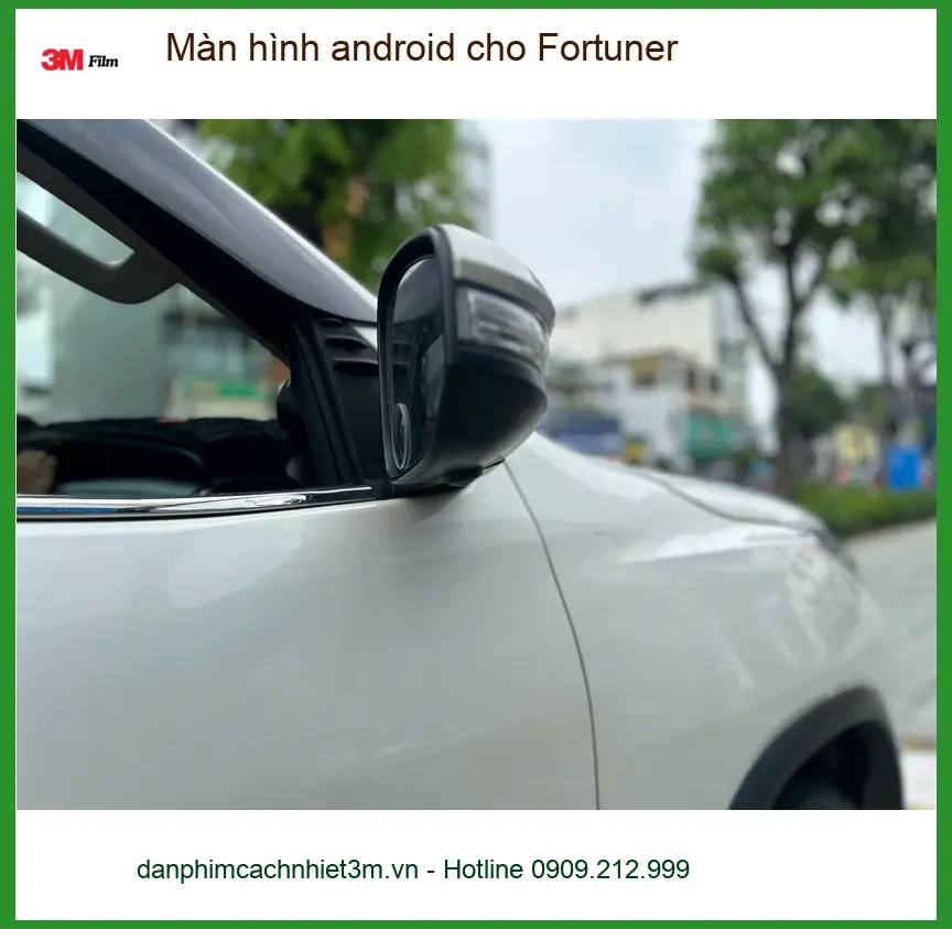 Bác Minh nâng cấp màn hình Android cho Fortuner tại Quận Bình Thạnh