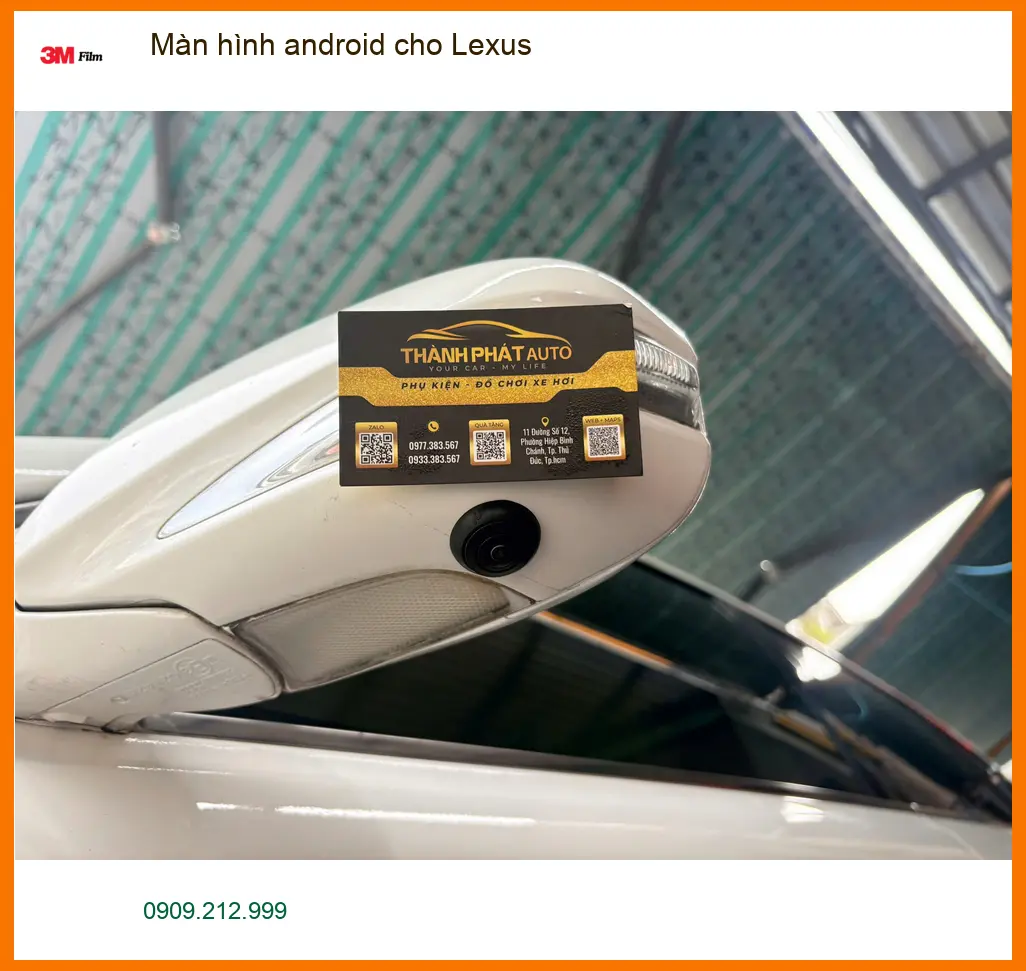 Chị Thanh lắp Màn hình android cho Lexus ES 300h tại Quận 5 để giải trí tốt hơn ảnh thực tế 2