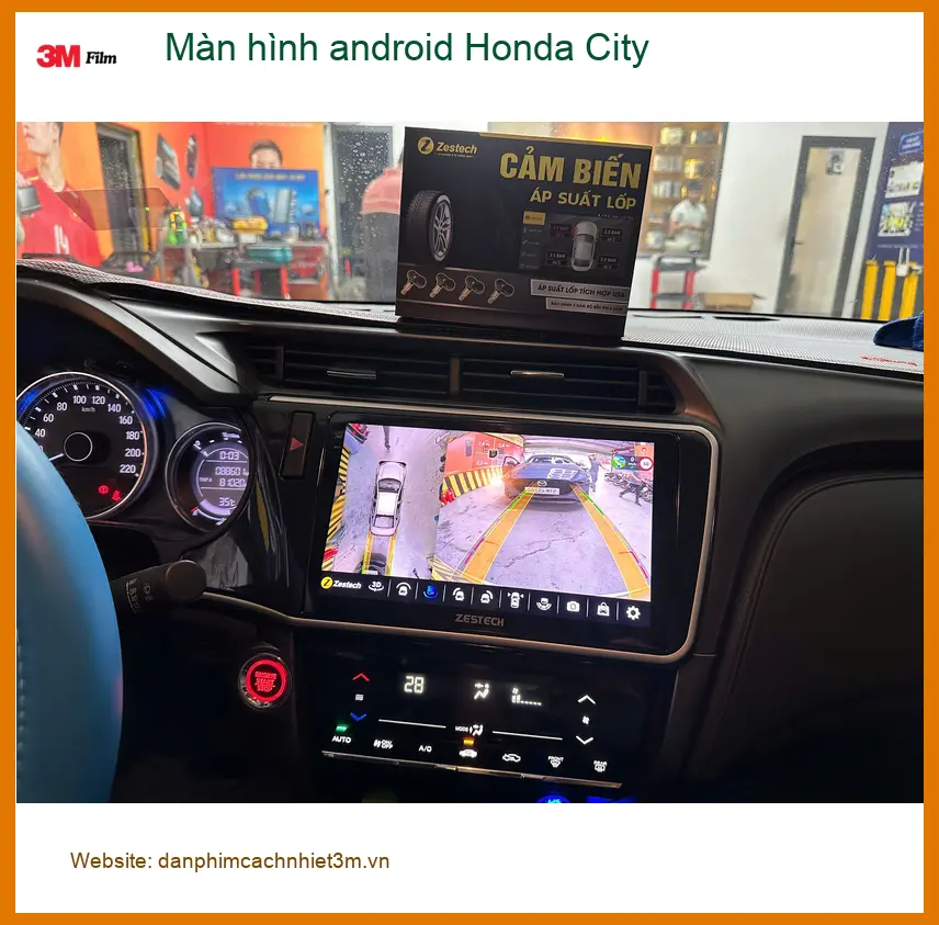 Bác Cường lắp màn hình Android Honda City tại Quận 9 để giải trí. ảnh thực tế 4