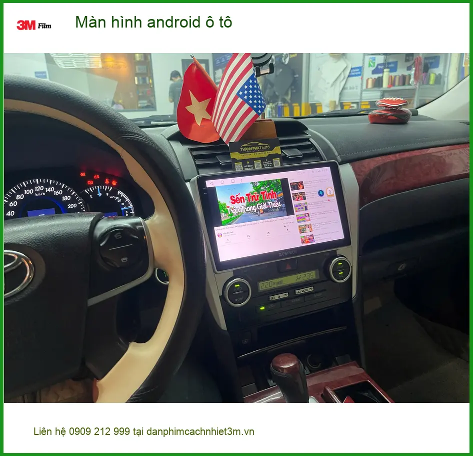 Anh Trường nâng cấp màn hình Android ô tô cho VinFast VF8 ở Quận Thủ Đức