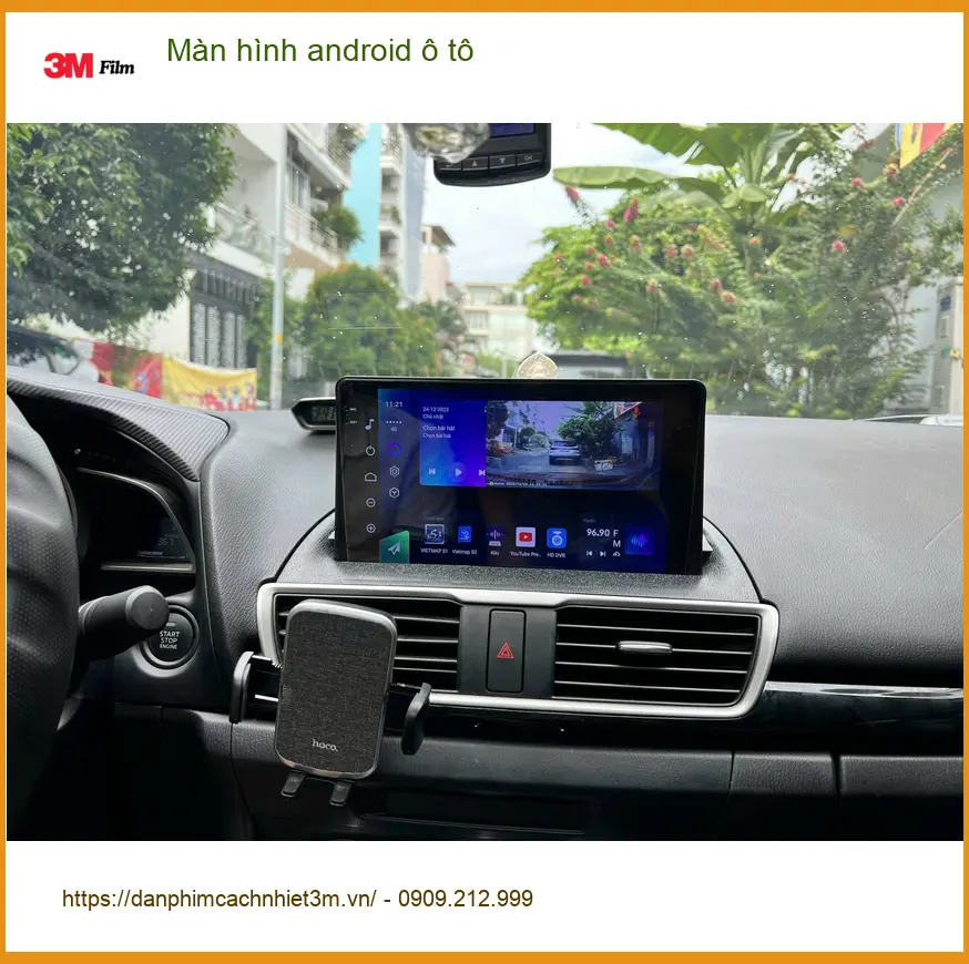 Cô Lan Anh nâng cấp màn hình Android ô tô cho Honda HR-V tại Quận Tân Bình