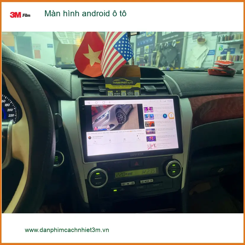 Anh Trường nâng cấp màn hình Android ô tô cho VinFast VF8 ở Quận Thủ Đức ảnh thực tế 2