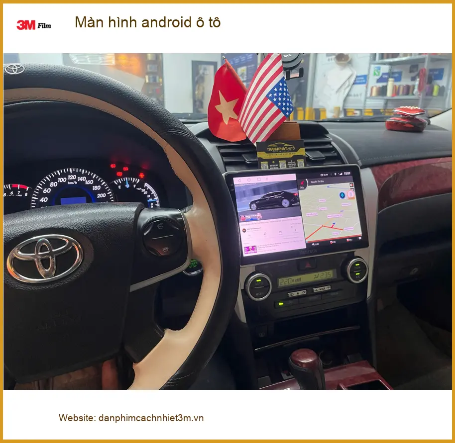 Anh Trường nâng cấp màn hình Android ô tô cho VinFast VF8 ở Quận Thủ Đức ảnh thực tế 4