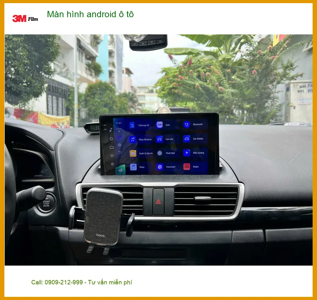 Cô Lan Anh nâng cấp màn hình Android ô tô cho Honda HR-V tại Quận Tân Bình ảnh thực tế 5