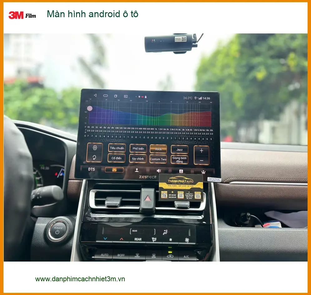 Anh Hưng nâng cấp màn hình Android ô tô Hyundai Accent tại Quận 6 tiện giải trí