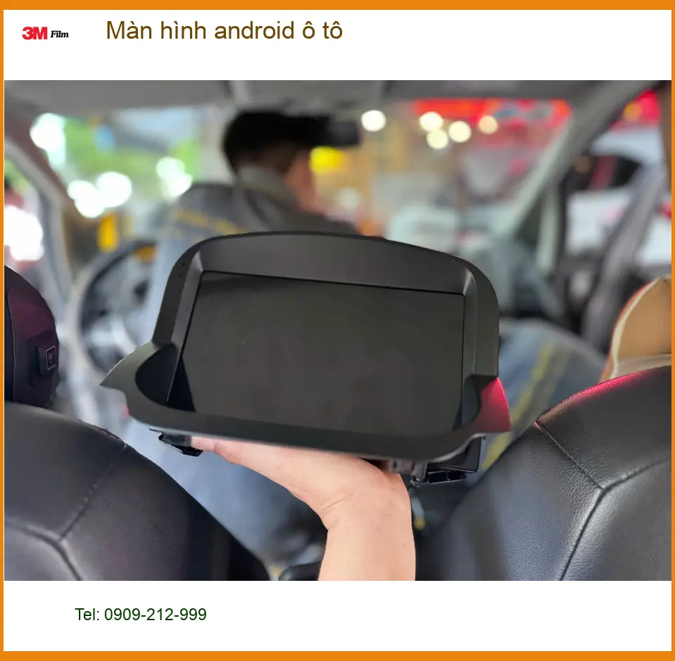 Chị Thảo nâng cấp màn hình android ô tô Kia Carnival tại Quận 7 ảnh thực tế 2