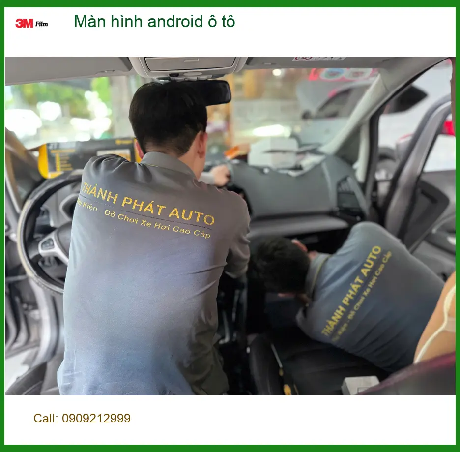 Chị Thảo nâng cấp màn hình android ô tô Kia Carnival tại Quận 7 ảnh thực tế 5