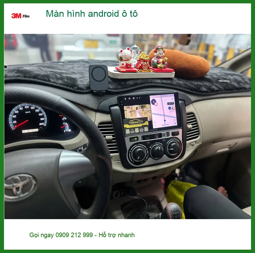 Anh Khải lắp màn hình android ô tô cho Hyundai Accent vì màn zin quá chậm tại Quận 10 ảnh thực tế 2