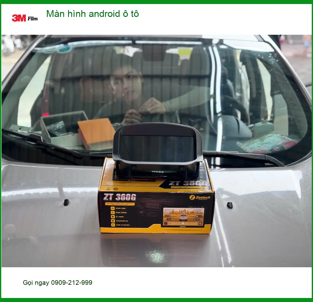 Chị Ngọc Anh lắp màn hình Android ô tô cho Mazda 3 tại Gò Vấp ảnh thực tế 4