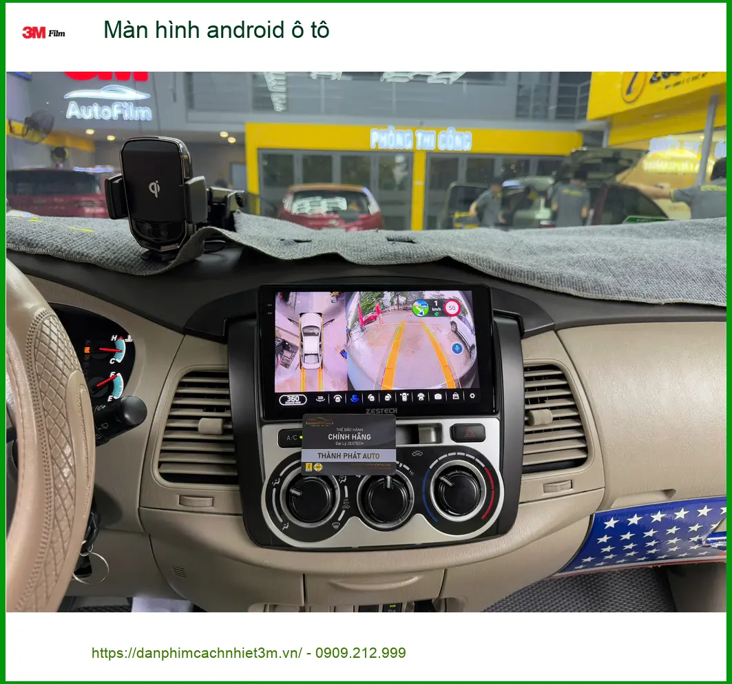 Chị Thảo nâng cấp màn hình android ô tô Honda HR-V tại Quận Tân Bình