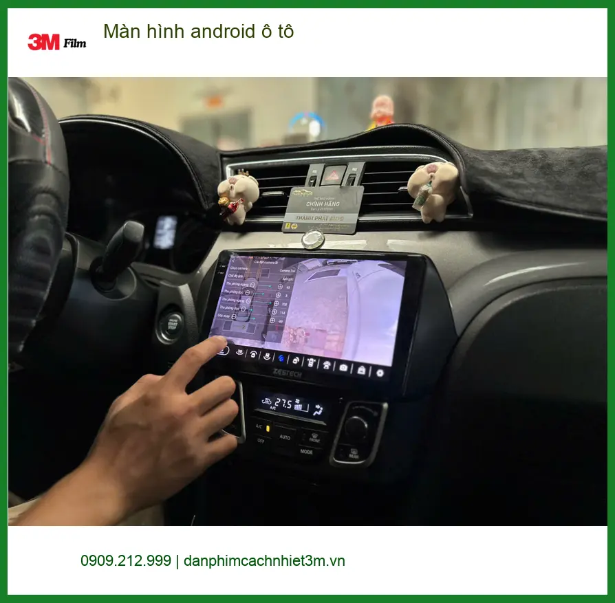 Anh Tùng lắp màn hình android ô tô Toyota Vios chính hãng tại Thủ Đức