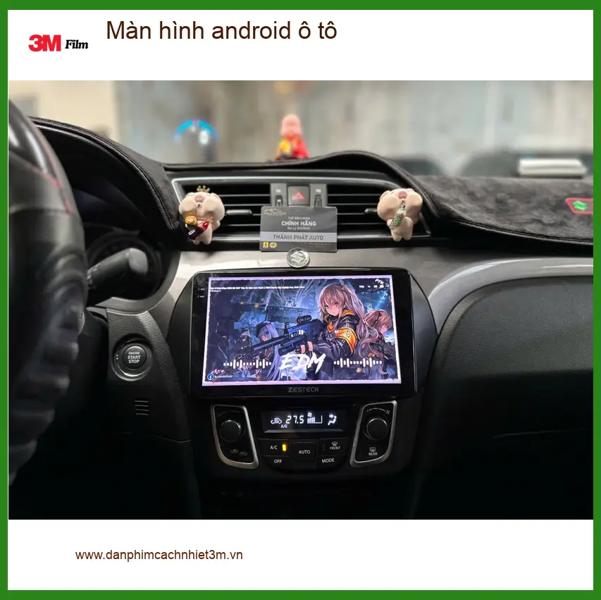Anh Tùng lắp màn hình android ô tô Toyota Vios chính hãng tại Thủ Đức ảnh thực tế 3