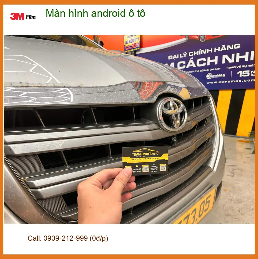 Anh An nâng cấp màn hình android ô tô cho VinFast Fadil tại Quận Thủ Đức