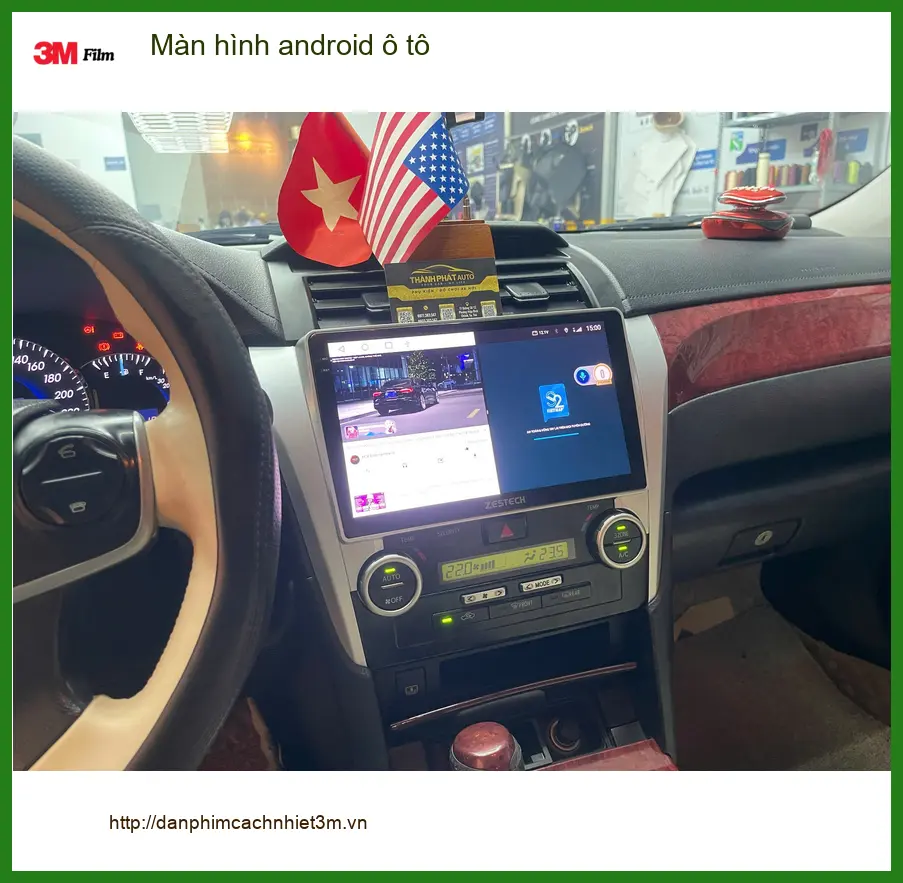 Anh Tùng nâng cấp màn hình Android ô tô Honda CRV tại Quận 2 để tiện đường đi làm ảnh thực tế 2