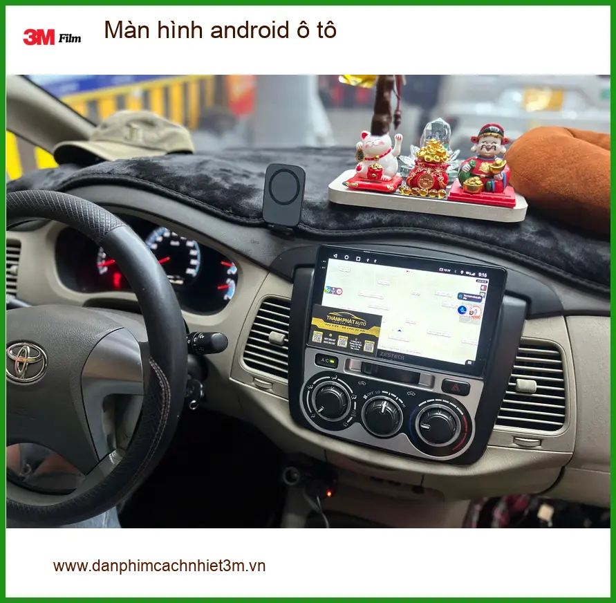 Anh An nâng cấp màn hình android ô tô cho VinFast Fadil tại Quận Thủ Đức ảnh thực tế 2