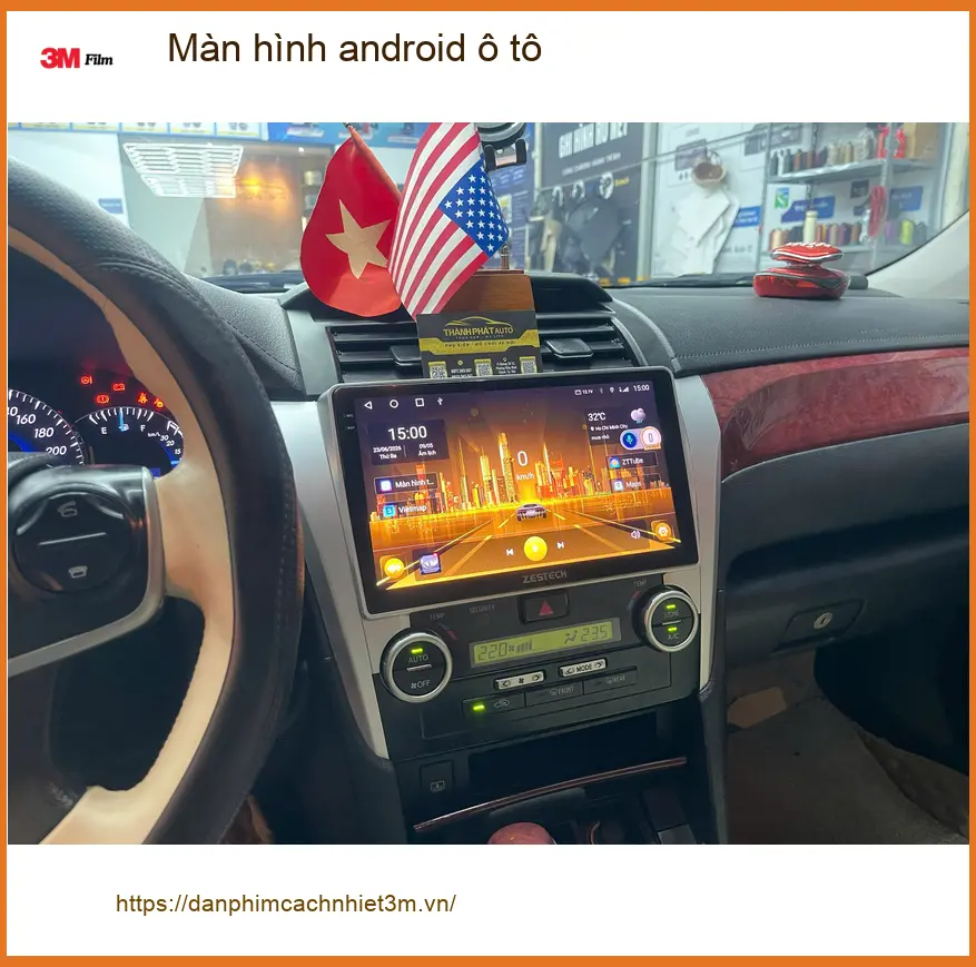 Chị Lan Anh lắp màn hình Android ô tô cho Honda CRV tại Quận 12 ảnh thực tế 3