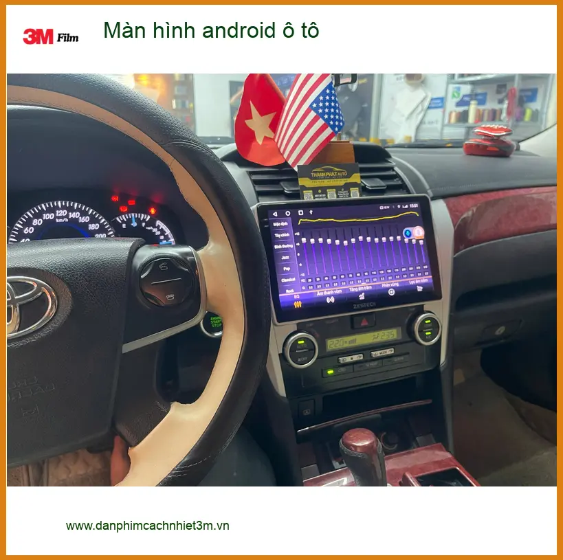 Anh Tùng nâng cấp màn hình Android ô tô Honda CRV tại Quận 2 để tiện đường đi làm ảnh thực tế 4