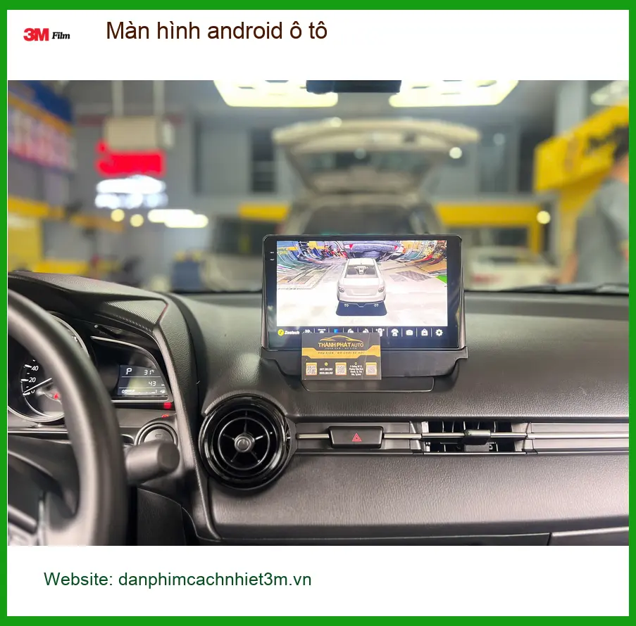 Anh Kiên lắp Màn hình android ô tô cho Hyundai Accent tại Quận 1