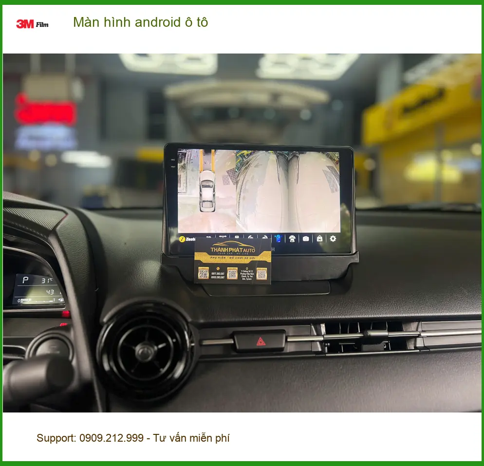 Anh Kiên lắp Màn hình android ô tô cho Hyundai Accent tại Quận 1 ảnh thực tế 3