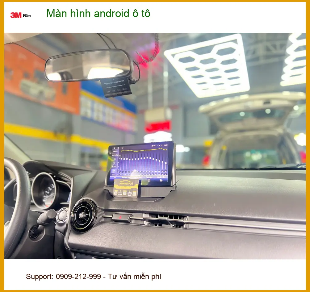 Anh Kiên lắp Màn hình android ô tô cho Hyundai Accent tại Quận 1 ảnh thực tế 5