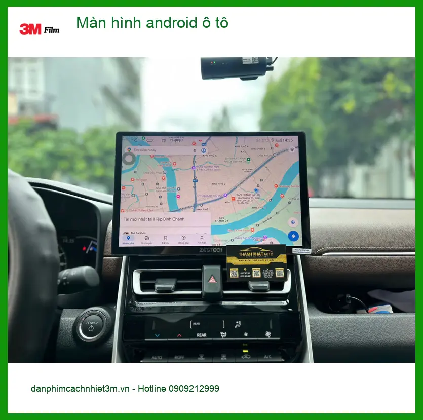 Anh Khải lắp màn hình android ô tô cho Toyota Vios tại Gò Vấp ảnh thực tế 2