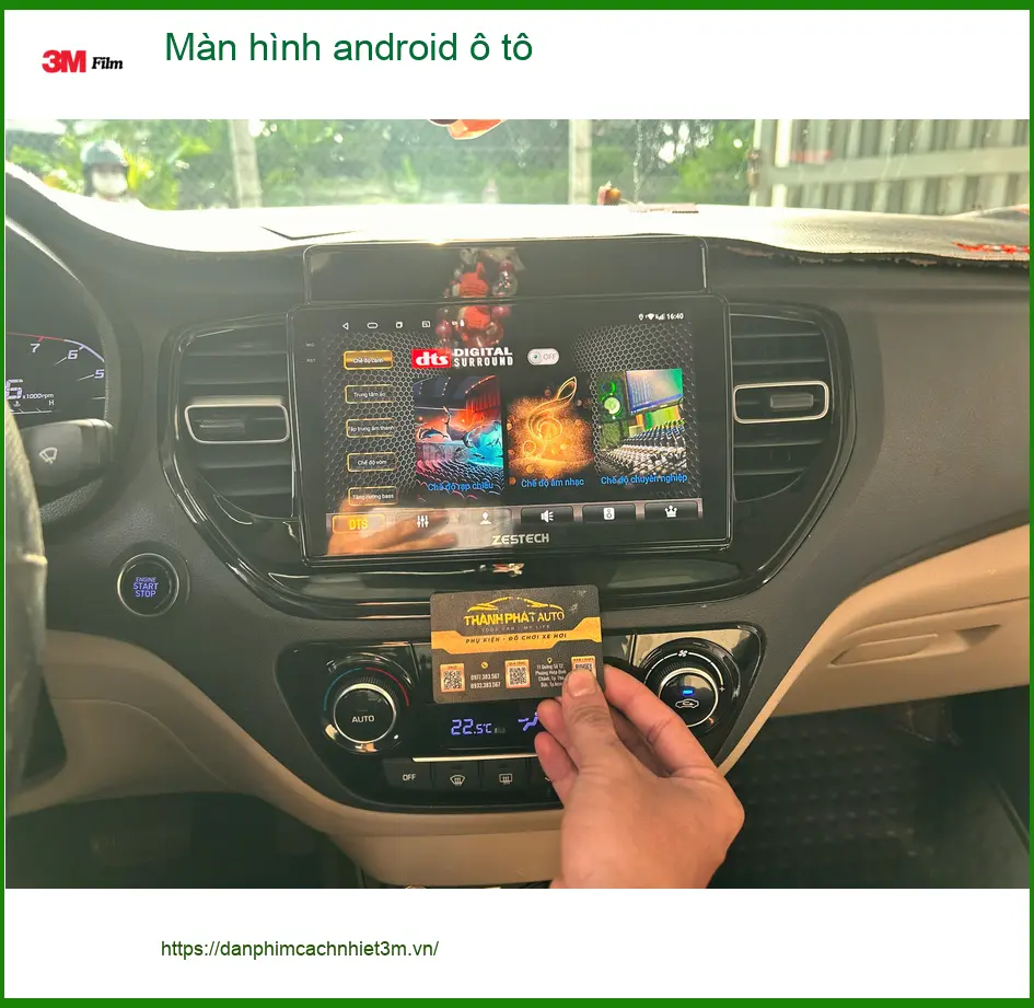 Anh Bách lắp màn hình android ô tô cho Toyota Fortuner tại Quận 6 ảnh thực tế 3