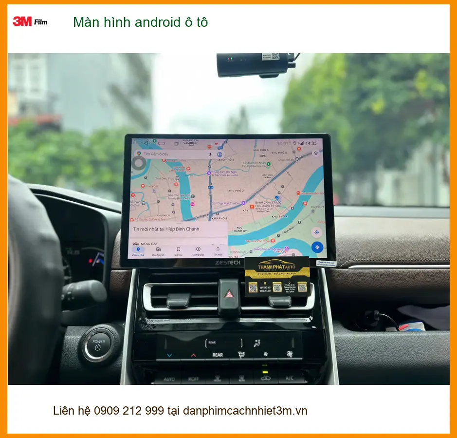 Chị Thảo gắn màn hình Android ô tô cho Kia K3 tại Quận 1 ảnh thực tế 3