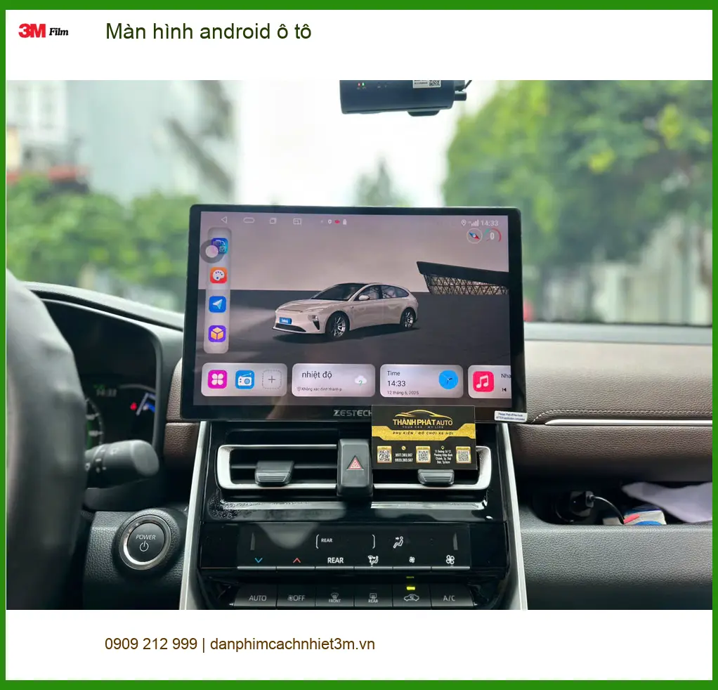 Chị Thảo gắn màn hình Android ô tô cho Kia K3 tại Quận 1 ảnh thực tế 4