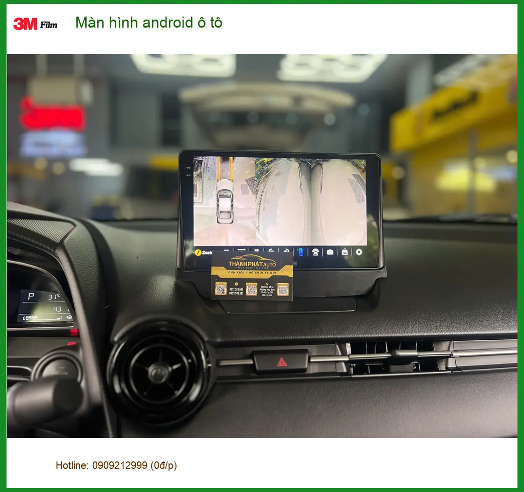 Chú Dũng lắp màn hình android ô tô cho Hyundai Kona tại Quận Huyện Bình Chánh
